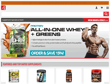 Tablet Screenshot of dev.a1supplements.com